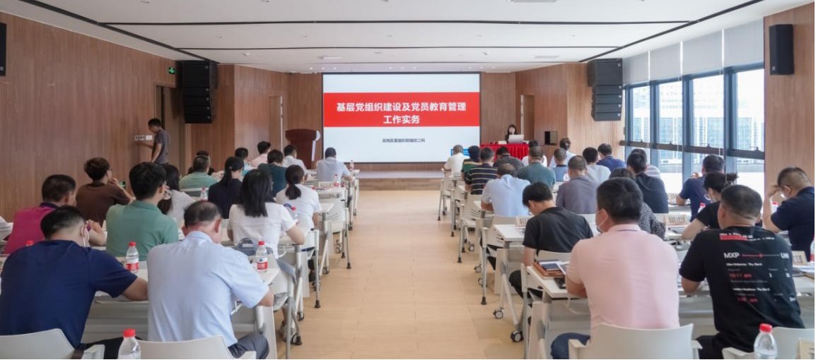 “头雁领航筑堡垒 党建铸魂促发展”——园山街道“两新”组织提质赋能培训班在bjl平台技术圆满举办